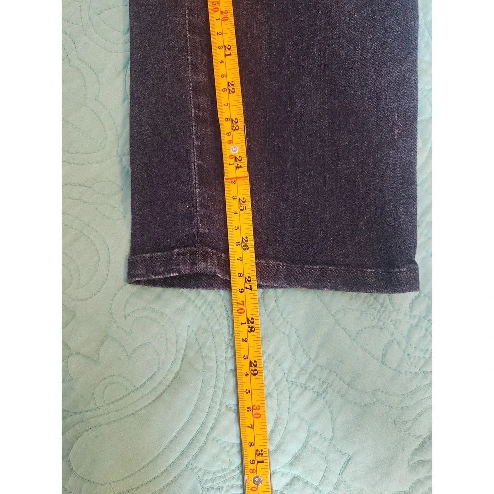 Talbots Heritage Ankle Jeans Womens 16P Dark Wash Pull On Stretch Denim Slim Leg